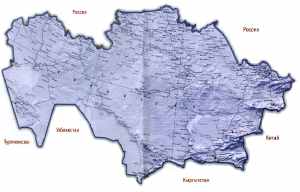 Географическое положение Казахстана и его границы